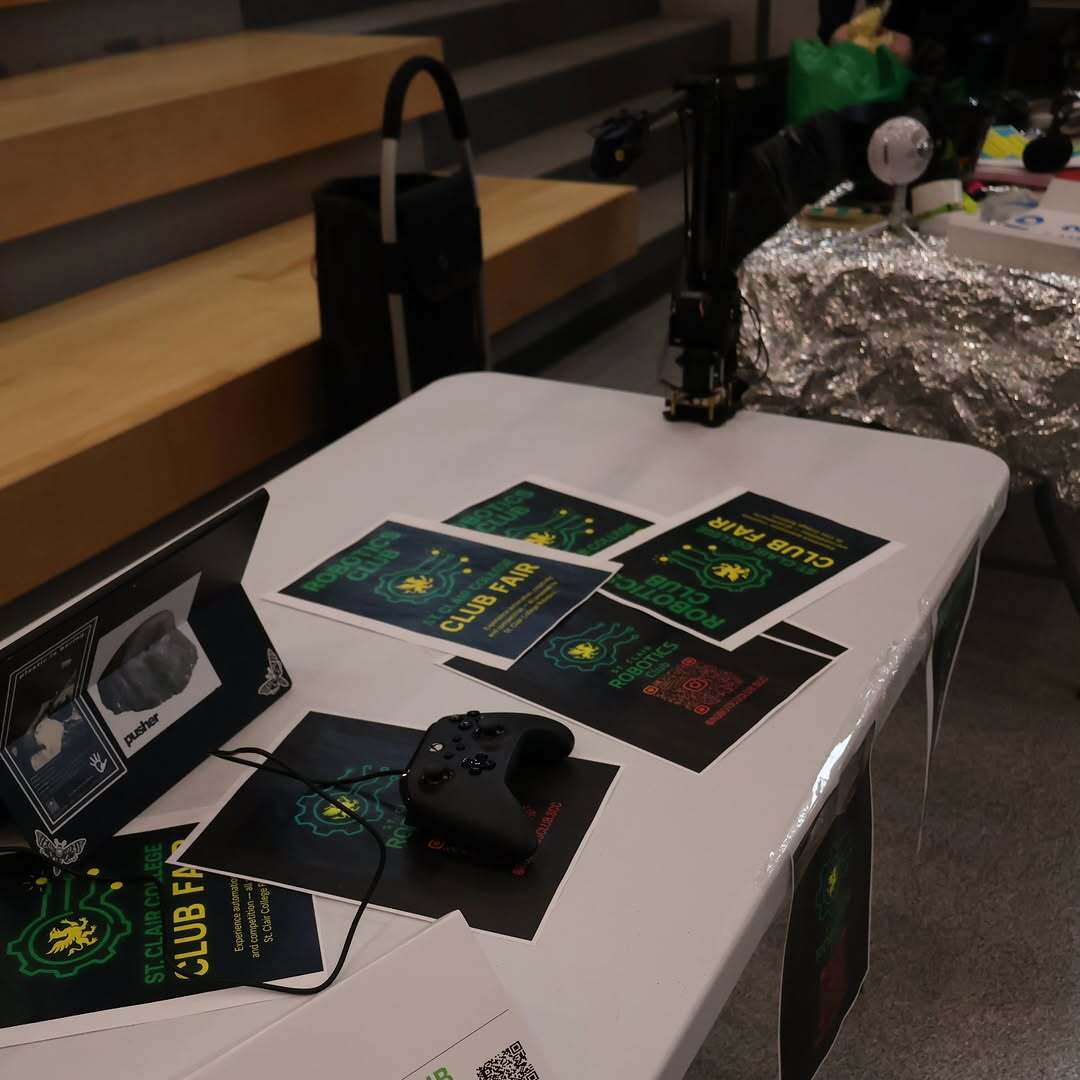 St. Clair College Club Fair - Interactive demos
