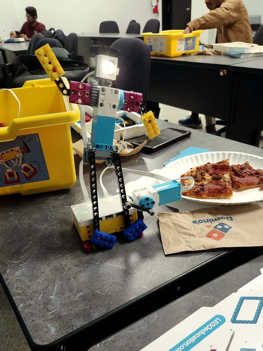 Pizza Lego Night - Creative projects